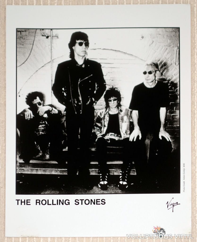 The Rolling Stones - Virgin Records - 1995 Promotional Photo