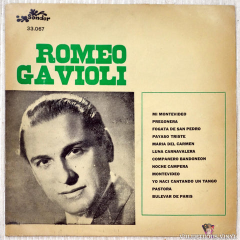 Romeo Gavioli Y Su Orquesta Tipica ‎– Romeo Gavioli Y Su Orquesta Tipica vinyl record front cover