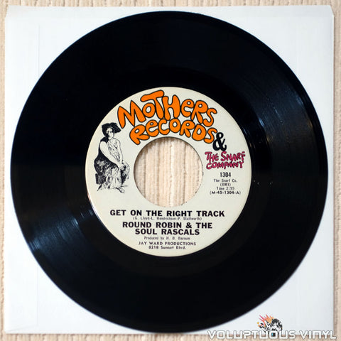 Round Robin & The Soul Rascals ‎– Get On The Right Track vinyl record 