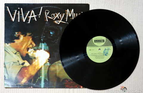 Roxy Music ‎– Viva ! The Live Roxy Music Album - Vinyl Record