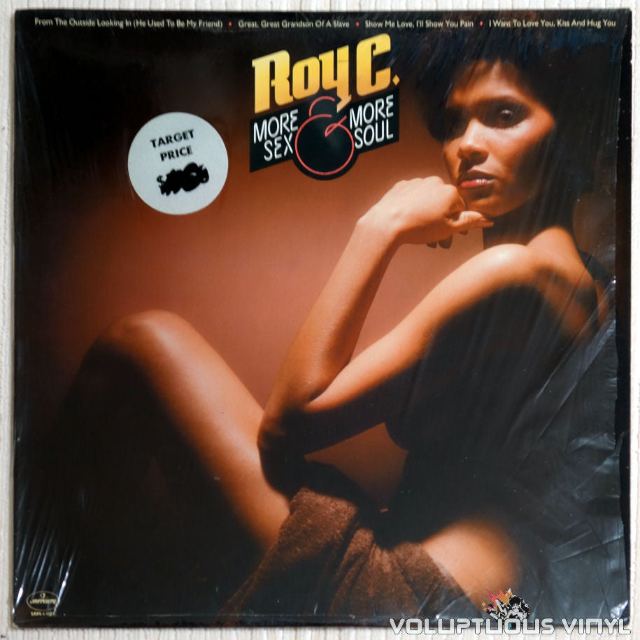 Roy C. ‎– More Sex And More Soul - Vinyl Record - Front Cover