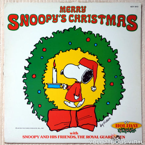 The Royal Guardsmen ‎– Merry Snoopy's Christmas - Vinyl Record - Front Cover