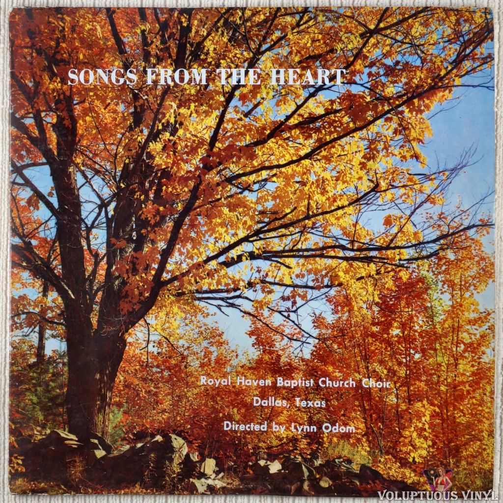 Royal Haven Baptist Church Choir ‎– Songs From The Heart vinyl record front cover