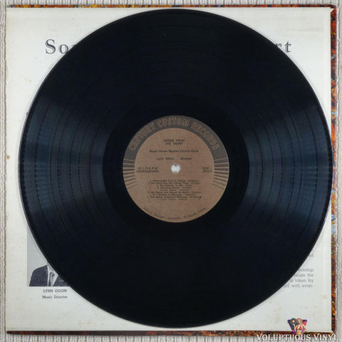 Royal Haven Baptist Church Choir ‎– Songs From The Heart vinyl record