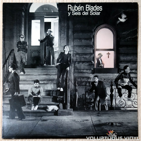 Rubén Blades Y Seis Del Solar ‎– Escenas vinyl record front cover