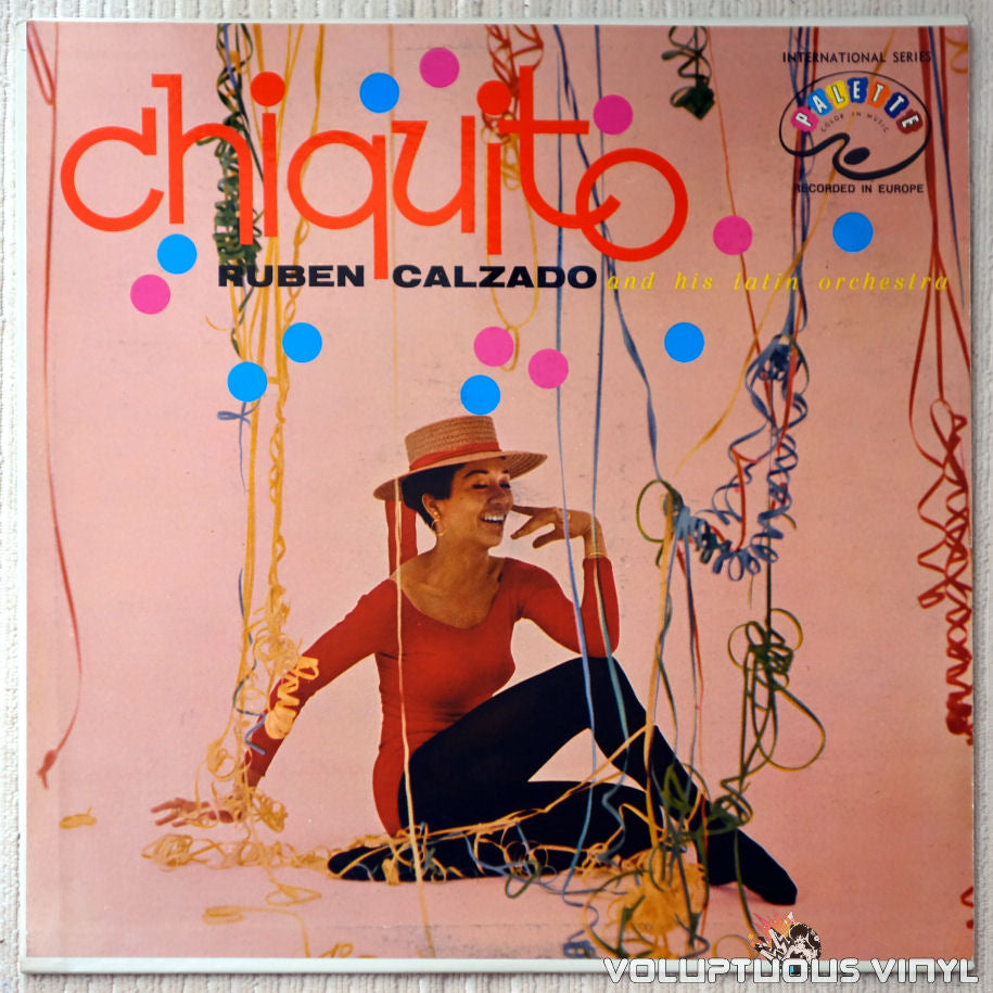 Ruben Calzado And His Latin Orchestra ‎– Chiquito - Vinyl Record - Front Cover