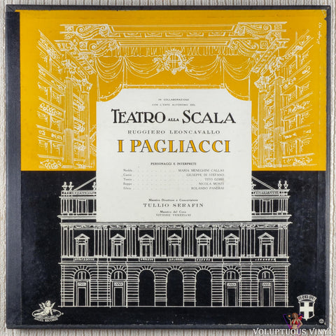 Ruggiero Leoncavallo, Tullio Serafin, Maria Callas, Giuseppe di Stefano, Tito Gobbi, Nicola Monti, Rolando Panerai – I Pagliacci (1954) 2xLP, Box Set