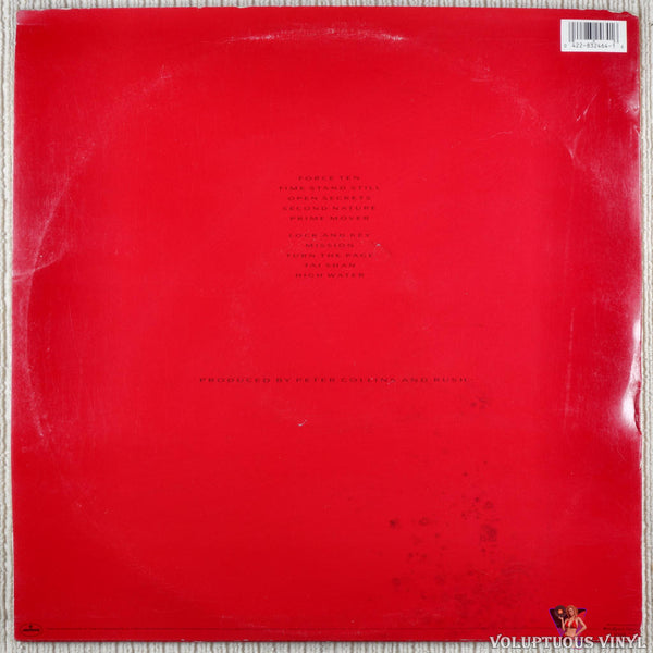 Rush ‎– Hold Your Fire (1987) Vinyl, LP, Album – Voluptuous Vinyl Records