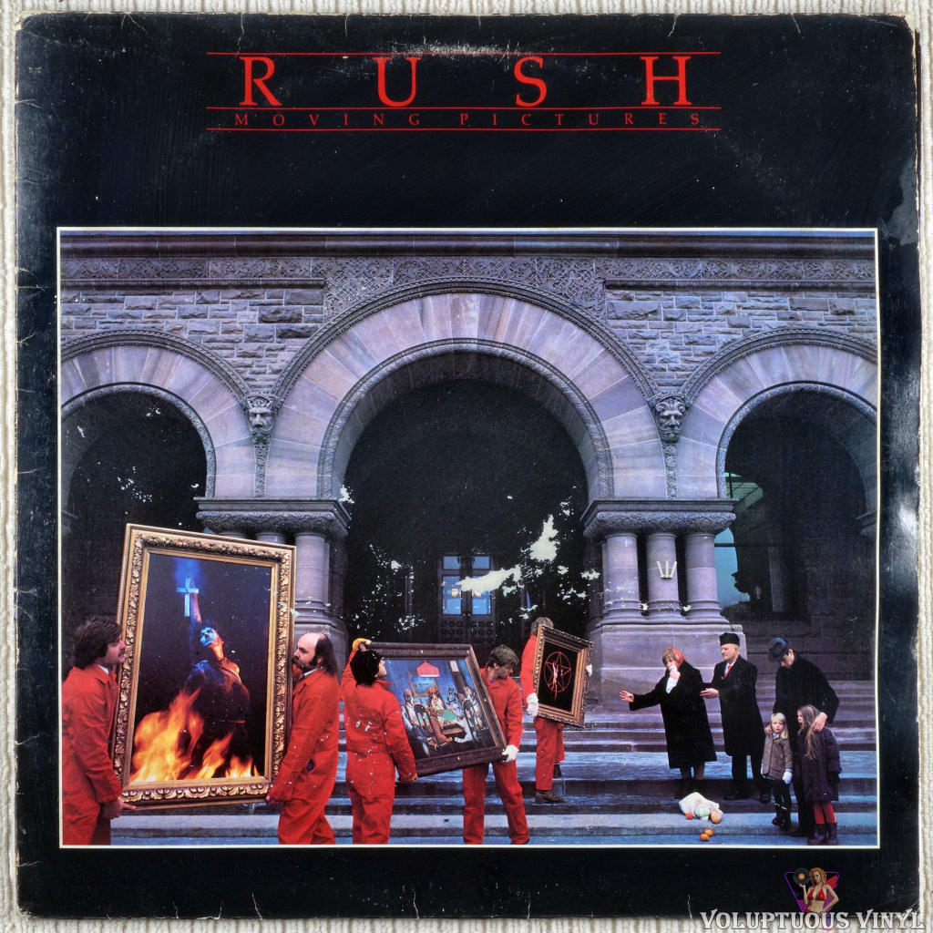 Rush ‎– Moving Pictures vinyl record front cover