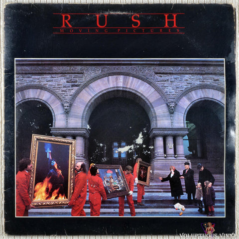 Rush ‎– Moving Pictures vinyl record front cover