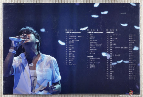 Ryu Siwon – Ryu Siwon 2008 Live Tour "Motto Motto" DVD back cover