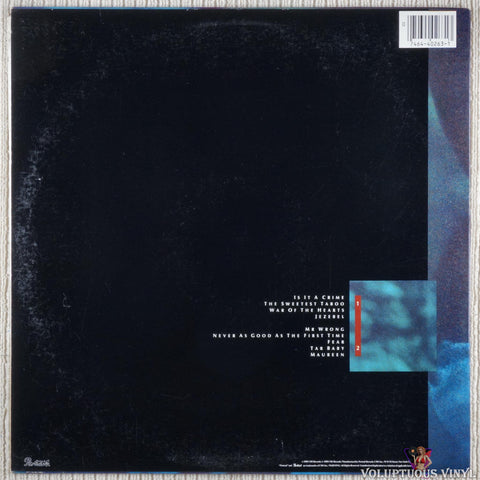 Sade – Promise vinyl record back cover