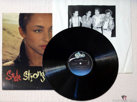 Sade ‎– Stronger Than Pride vinyl record front cover