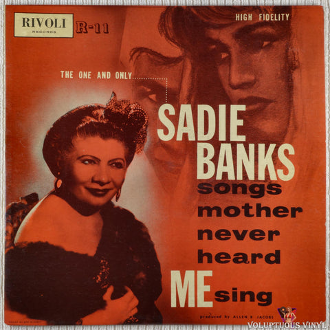 Sadie Banks ‎– Songs My Mother Never Heard Me Sing vinyl record front cover