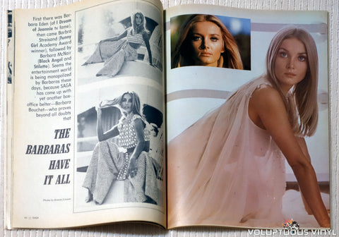 SAGA - September 1970 - Barbara Bouchet Sexy