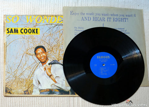 Sam Cooke ‎– So Wonderful - Vinyl Record