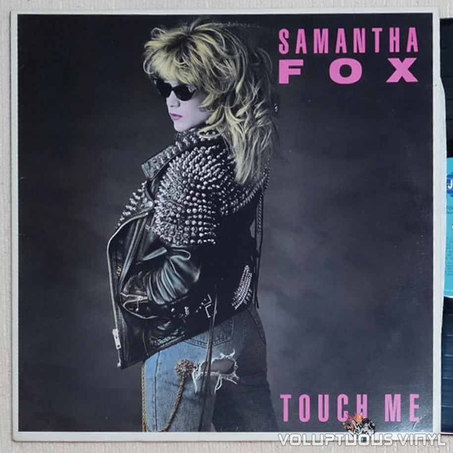 Samantha Fox – Touch Me vinyl record front cover