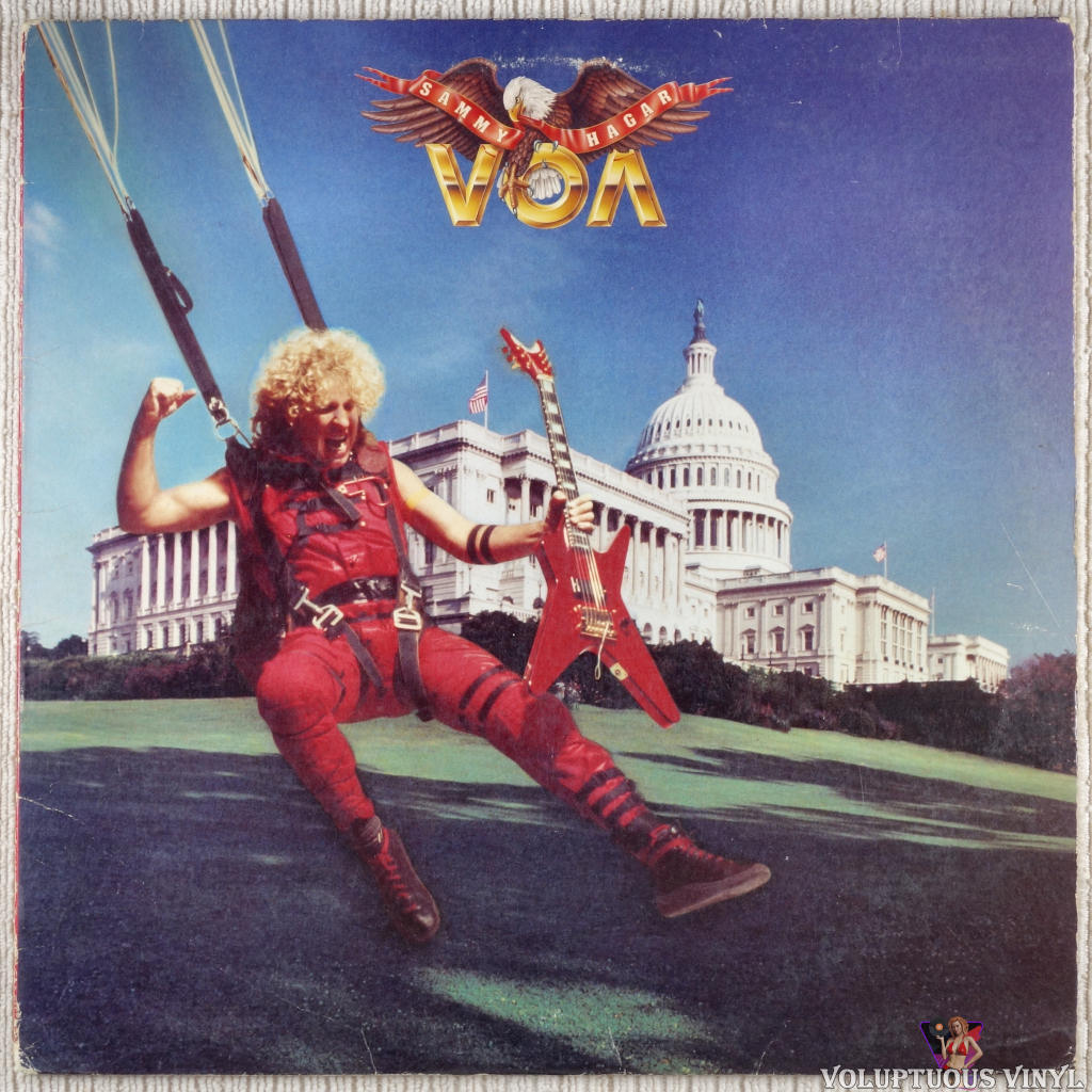 Sammy Hagar – VOA vinyl record front cover