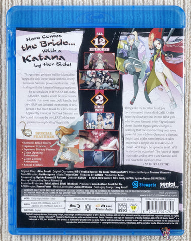 Samurai Bride: Complete Collection Blu-ray back cover