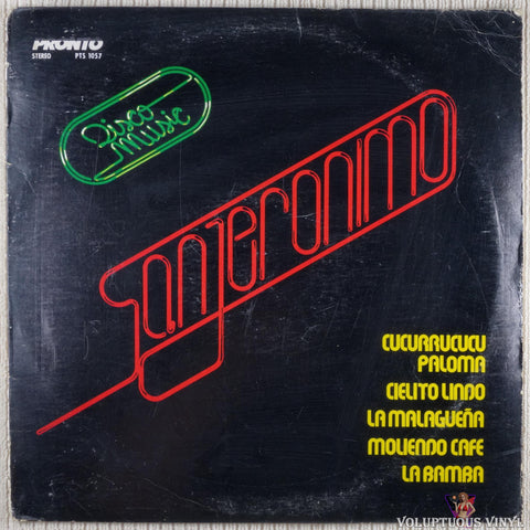 San Jeronimo ‎– Disco Music vinyl record front cover
