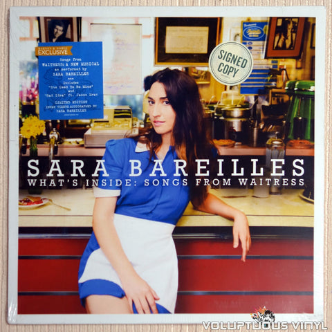 Sara Bareilles ‎– What's Inside: Songs From Waitress - Vinyl Record - Front Cover