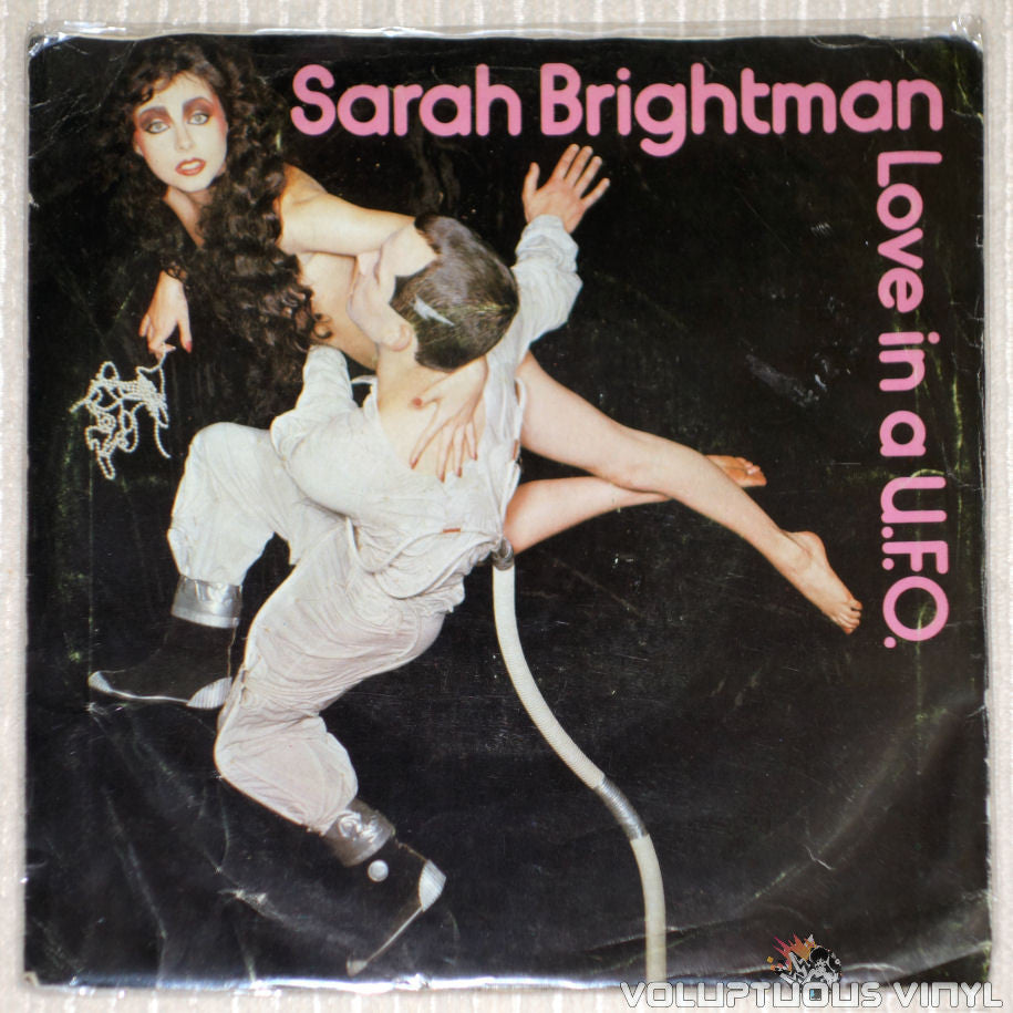 Sarah Brightman ‎– Love In A U.F.O. - Vinyl Record - Front Cover