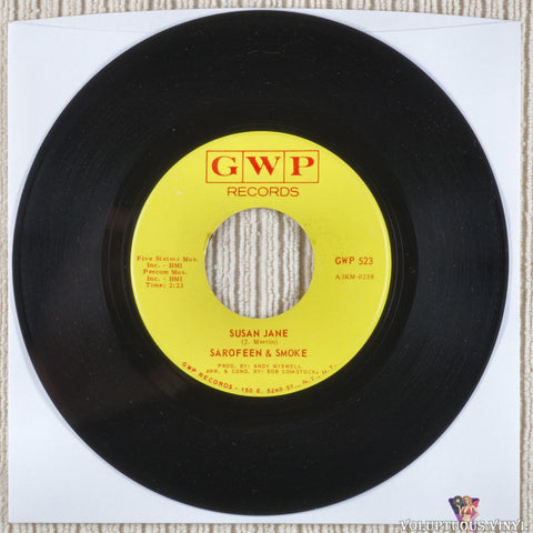 Sarofeen & Smoke ‎– Susan Jane (1971) 7" Single