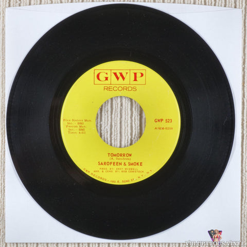 Sarofeen & Smoke ‎– Susan Jane vinyl record Side B