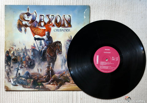 Saxon ‎– Crusader - Vinyl Record