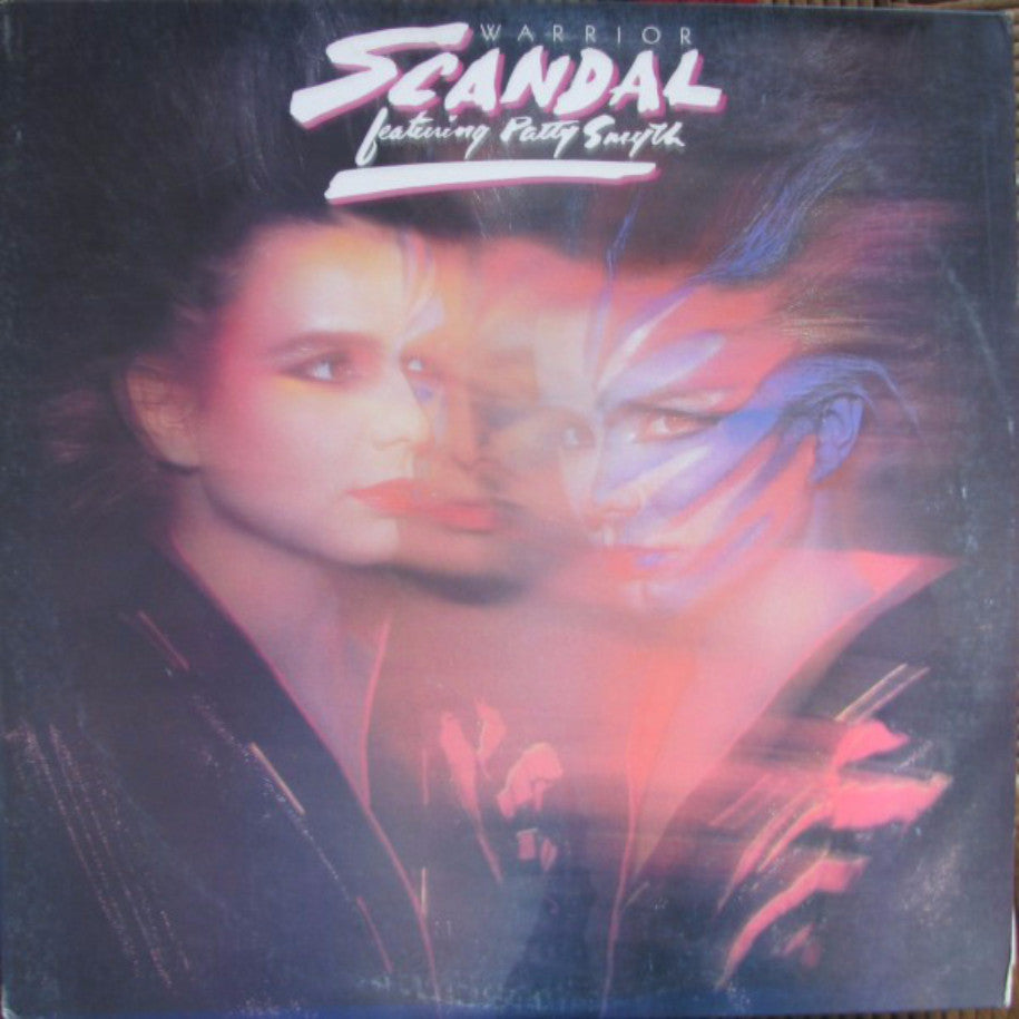 Scandal Featuring Patty Smyth ‎– Warrior - Vinyl Record - Front Cover
