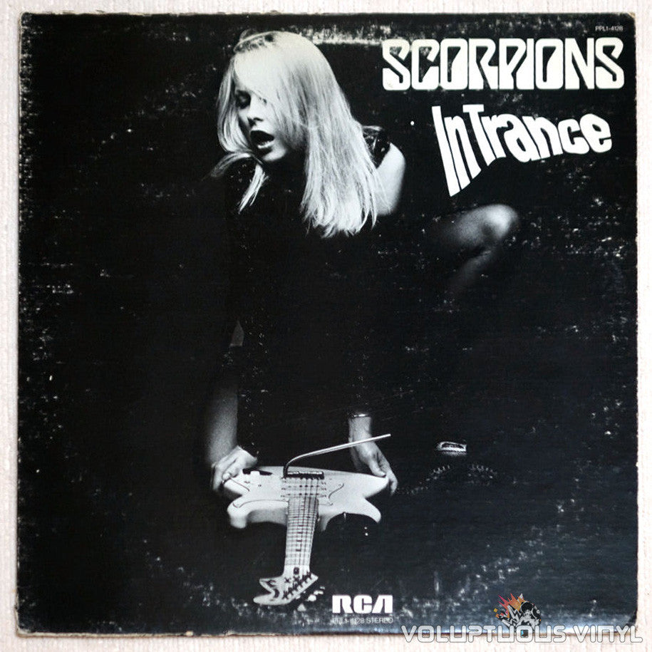 Scorpions In Trance Vinyl Record Front Cover