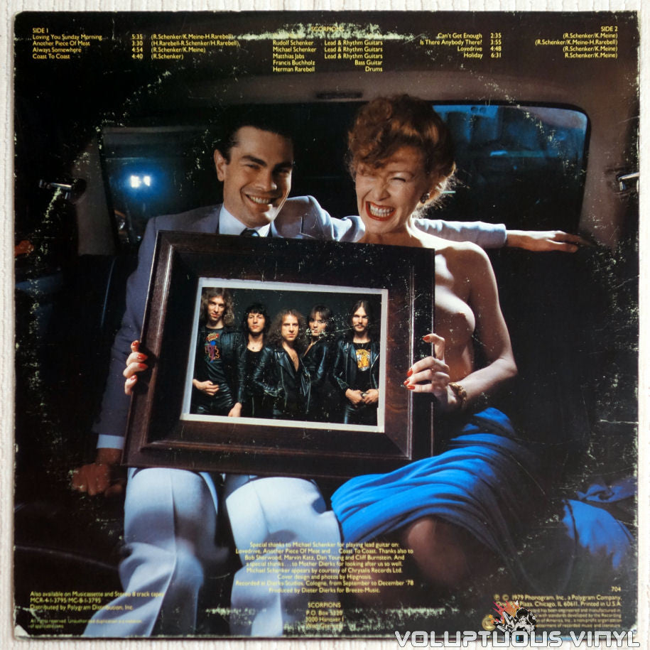 SCORPIONS Lovedrive sexy uncensored banned covers german Hard Rock Heavy  Metal Album Gallery & Information #scorpions