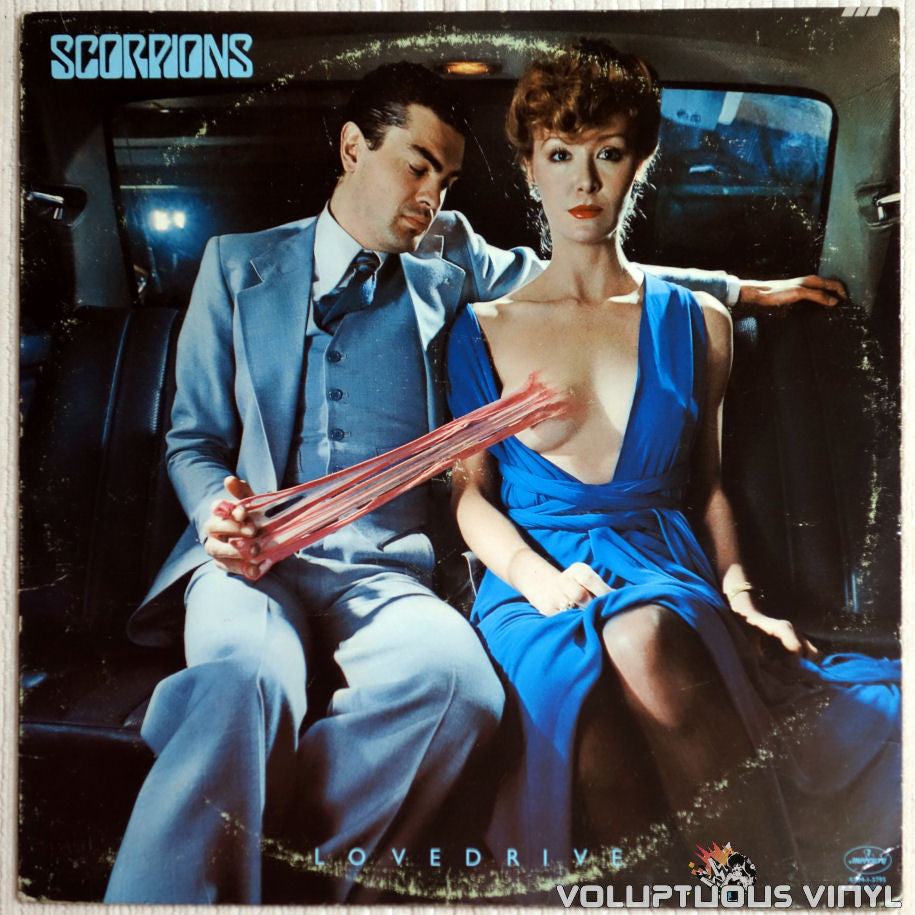 Scorpions ‎– Lovedrive - Vinyl Record - Topless Front Cover