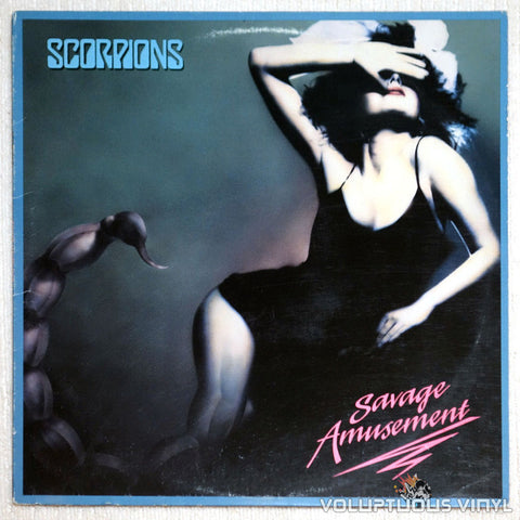 Scorpions ‎Savage Amusement Vinyl Record Front Cover