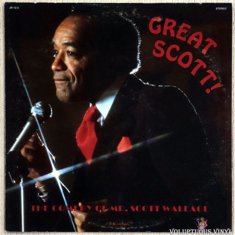 Scott Wallace ‎– Great Scott!: The Comedy Of Mr. Scott Wallace vinyl record front cover