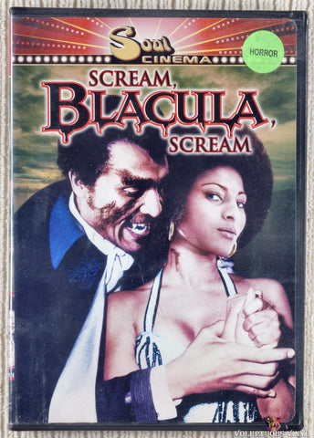 Scream, Blacula, Scream DVD front cover
