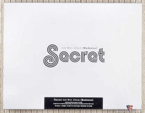 Secret – Madonna CD front cover