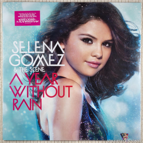Selena Gomez & The Scene ‎– A Year Without Rain (2020) Limited Edition, Aqua With Black Splatter Vinyl, SEALED
