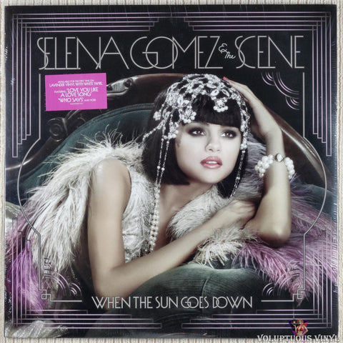 Selena Gomez & The Scene ‎– When The Sun Goes Down (2020) Limited Edition, Lavender With White Swirl Vinyl, SEALED