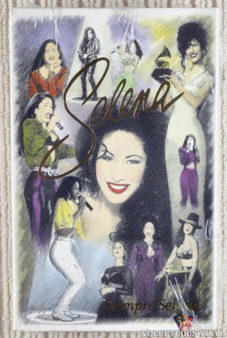 Selena ‎– Siempre Selena cassette tape front cover