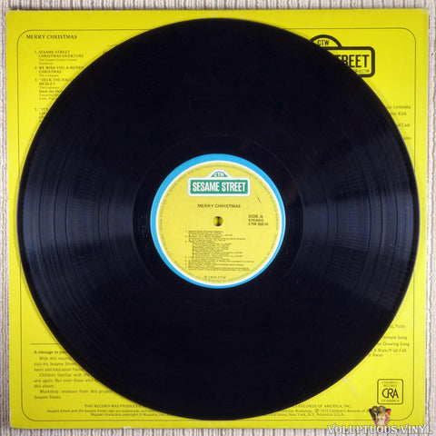 Sesame Street ‎– Merry Christmas From Sesame Street vinyl record
