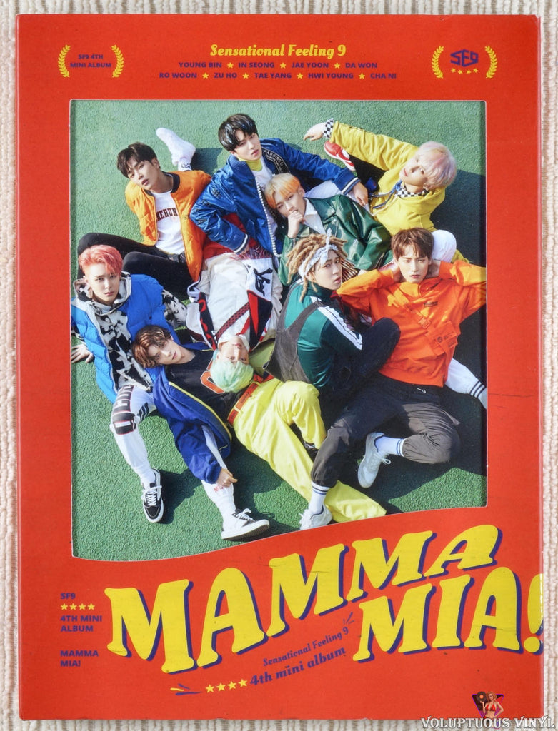 SF9 – Mamma Mia! CD front cover