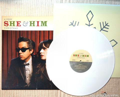 She & Him ‎– A Very She & Him Christmas vinyl record
