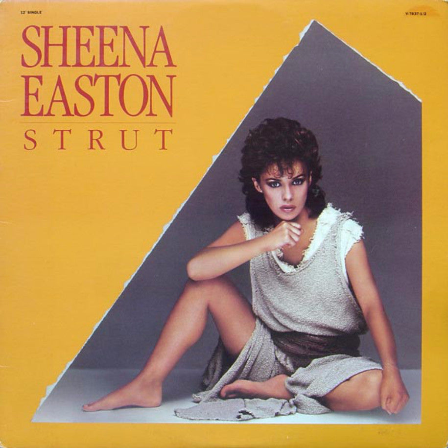 Sheena Easton ‎– Strut - Vinyl Record Single - Front Cover