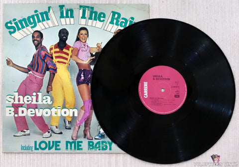 Sheila & B. Devotion ‎– Singin' In The Rain Including Love Me Baby vinyl record