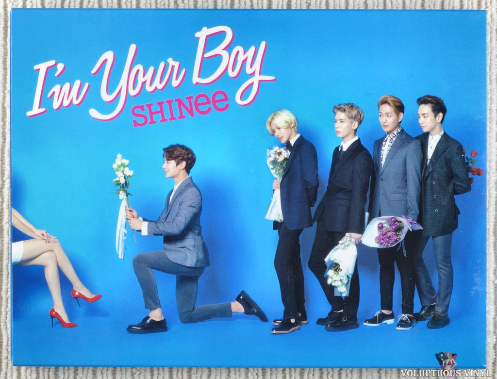 SHINee ‎– I'm Your Boy CD front cover