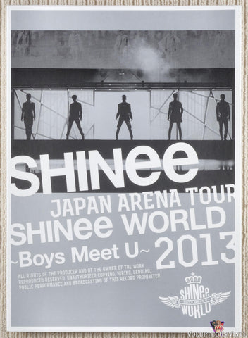 SHINee – Japan Arena Tour SHINee World 2013 ~Boys Meet U~ (2014) 2 x Blu-ray, Japanese Press