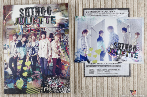 SHINee ‎– Juliette CD / DVD postcard