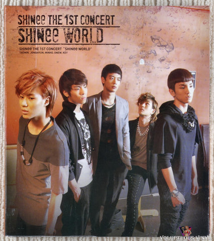 SHINee ‎– The 1st Concert: Shinee World CD front cover