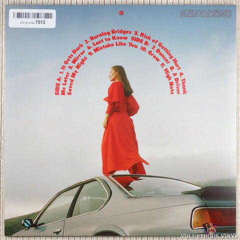 Sigrid – How To Let Go vinyl record back cover